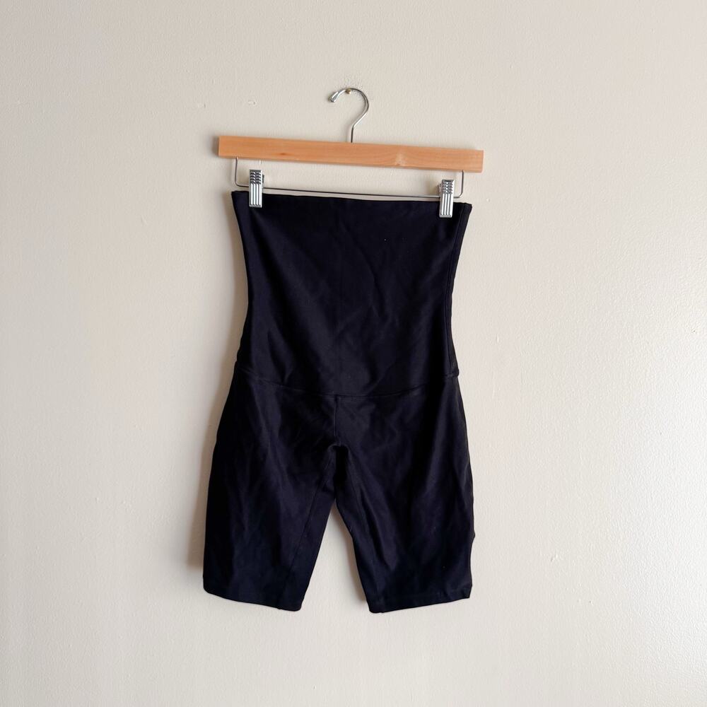 High-Waist Black Women’s Shaping Bike Shorts Compression Shape Maternity Support